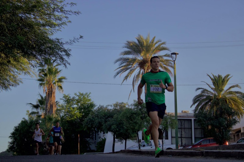 Corriendo en una de las colonias mas antiguas de Hermosillo: La Super Milla